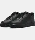 Black Unisex Sneakers Nike Air Force 1 Shoes