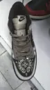 Nike Dunk Low "Chrome Hearts" sneaker. 