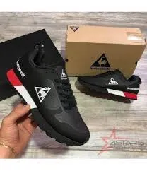black Le Coq Sportif sneakers