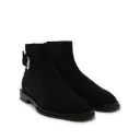 black suede men's Chelsea boot