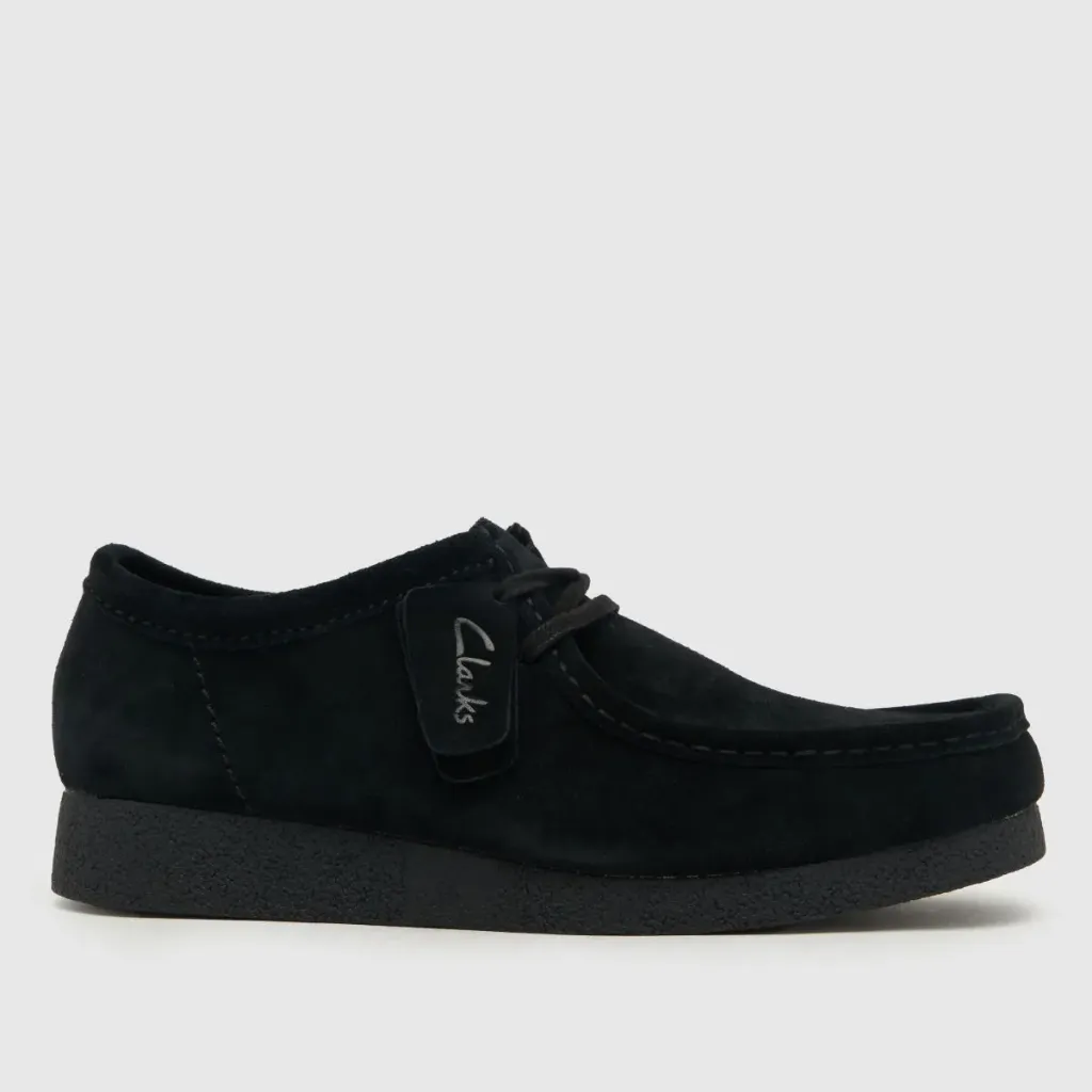 Clark Wallabees Black